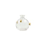 mud pie bee inlay glass vase