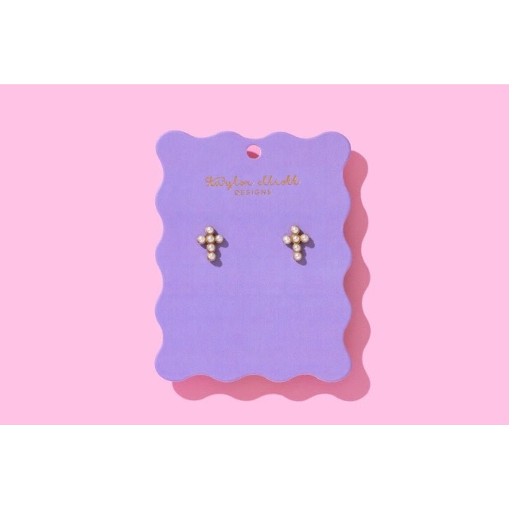 taylor elliott designs faith pearl earring