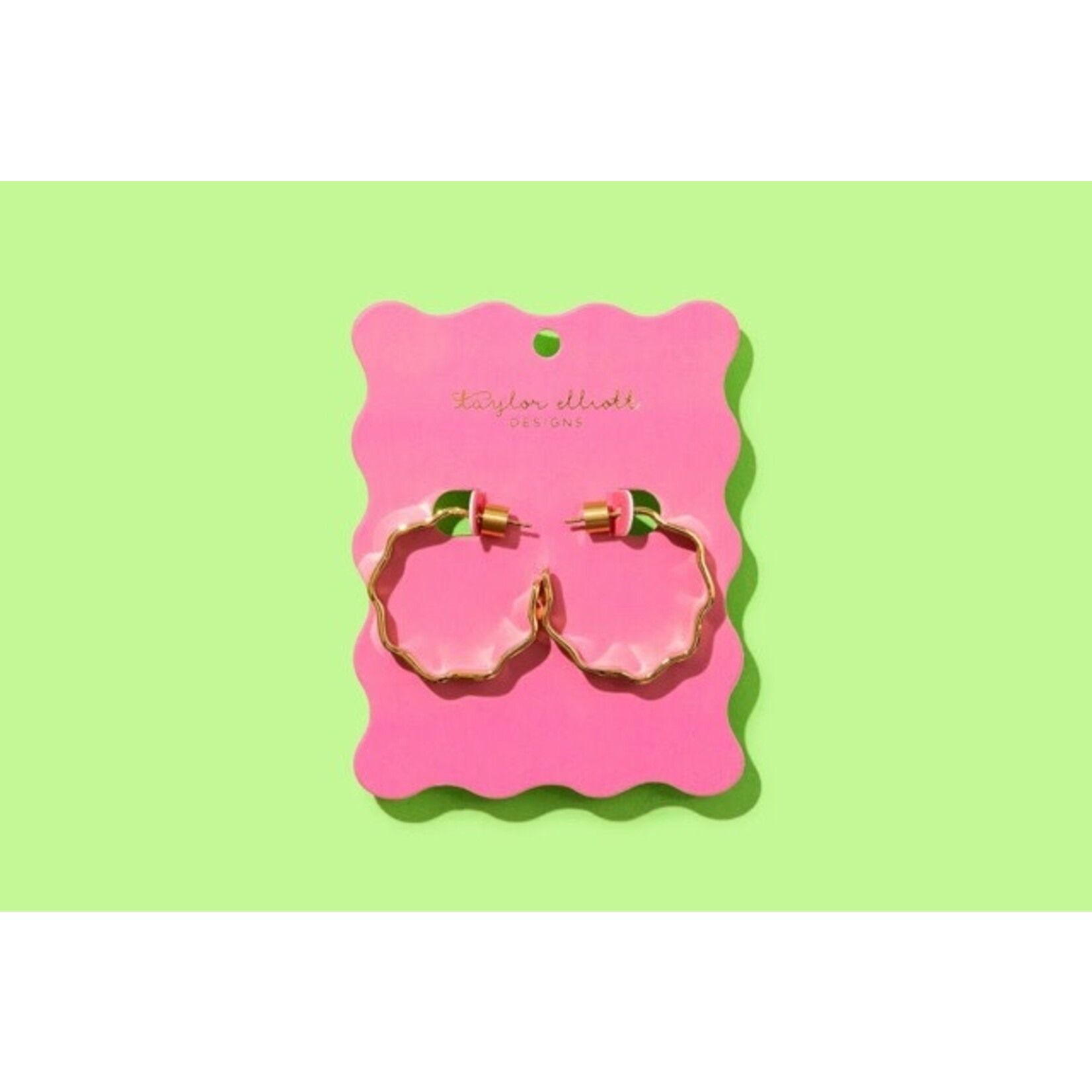 taylor elliott designs cassie wavy small earring