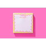 taylor elliott designs bow sticky notes pad