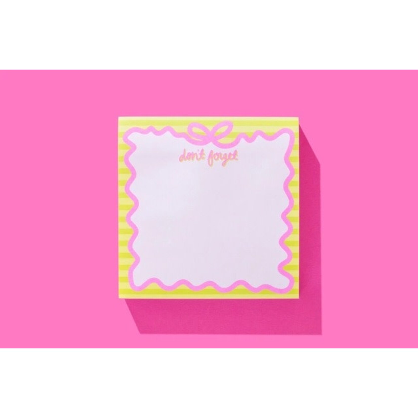 taylor elliott designs bow sticky notes pad
