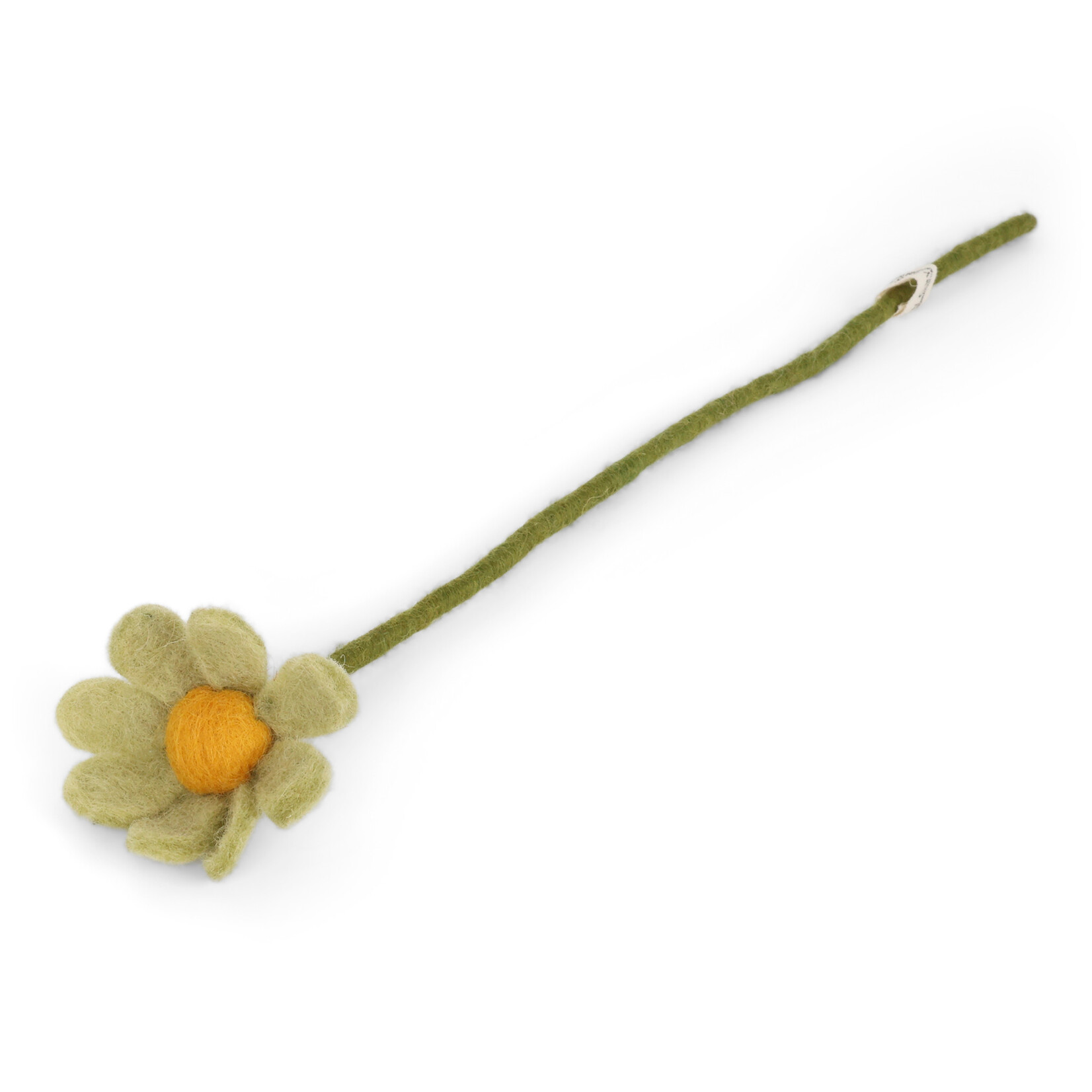 m. lynne designs dusty felt light green anemone