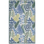 m. lynne designs fiddle ferns dish towel
