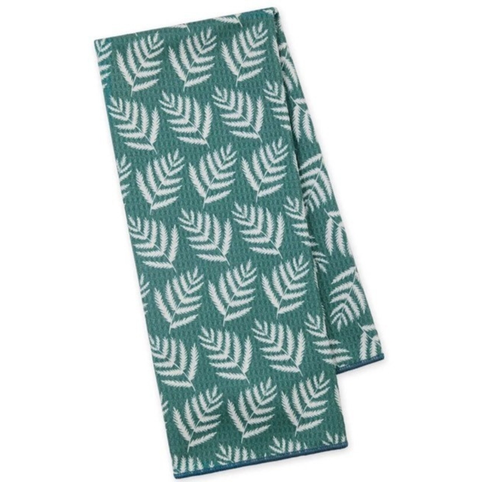 m. lynne designs fiddle ferns dish towel