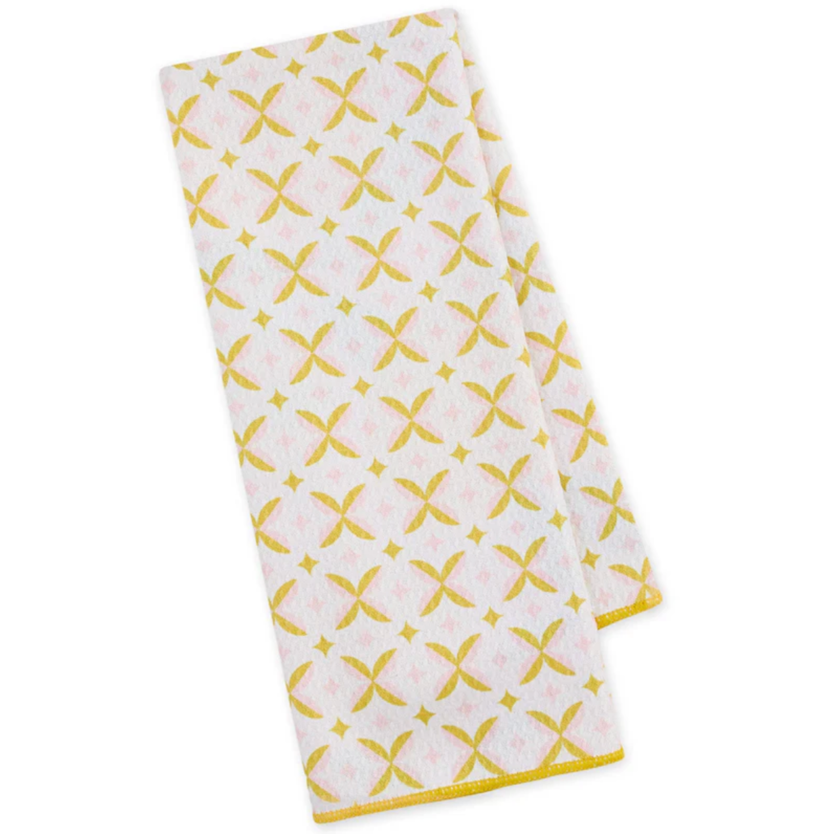m. lynne designs lemon squeeze microfiber dish towel