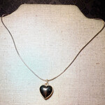 m. lynne designs smooth gold chain with heart charm