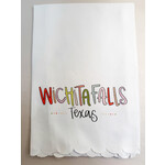 m. lynne designs wichita falls texas scallop tea towel
