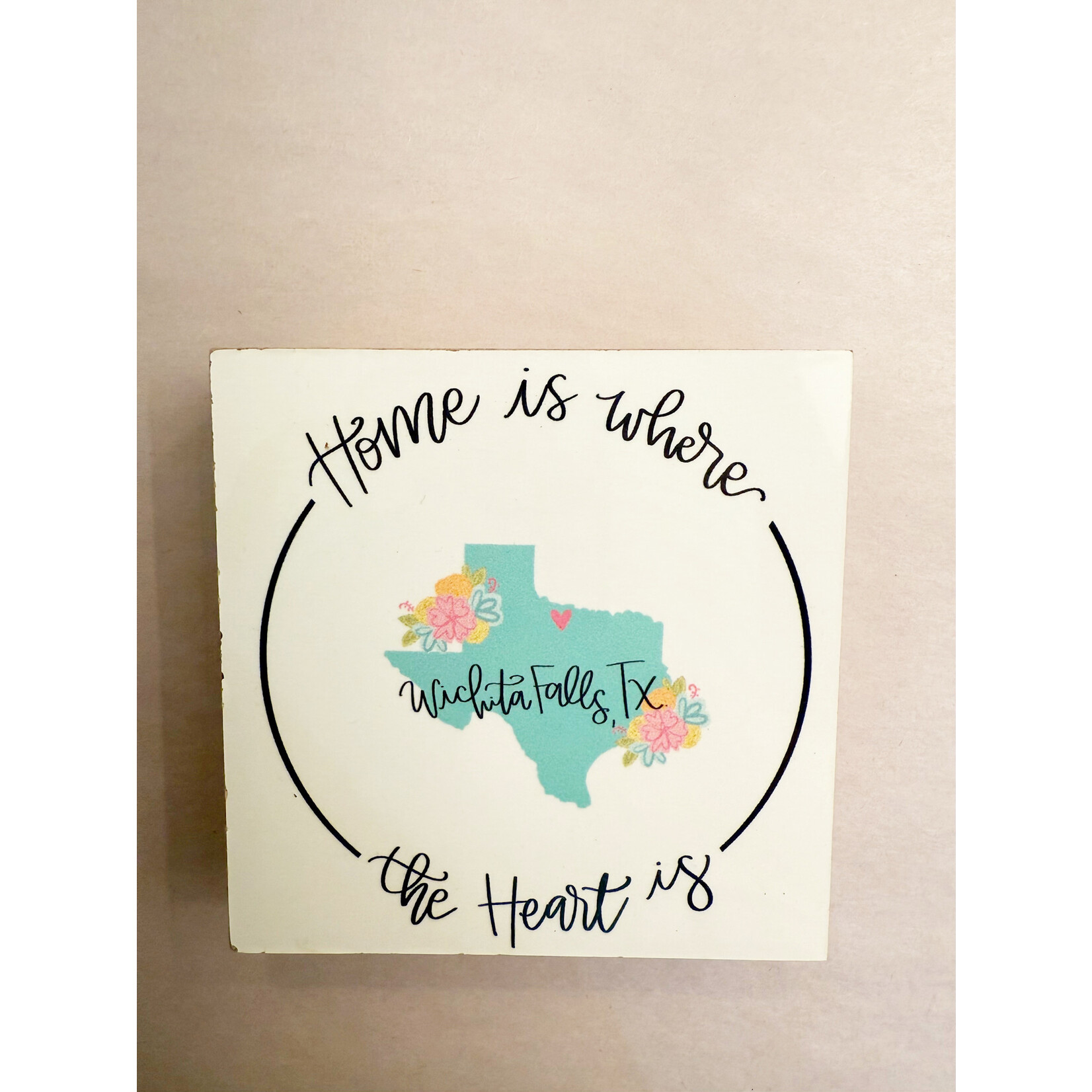 m. lynne designs home is where the heart is, wichita falls art block