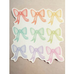 m. lynne designs colorful bows sticker