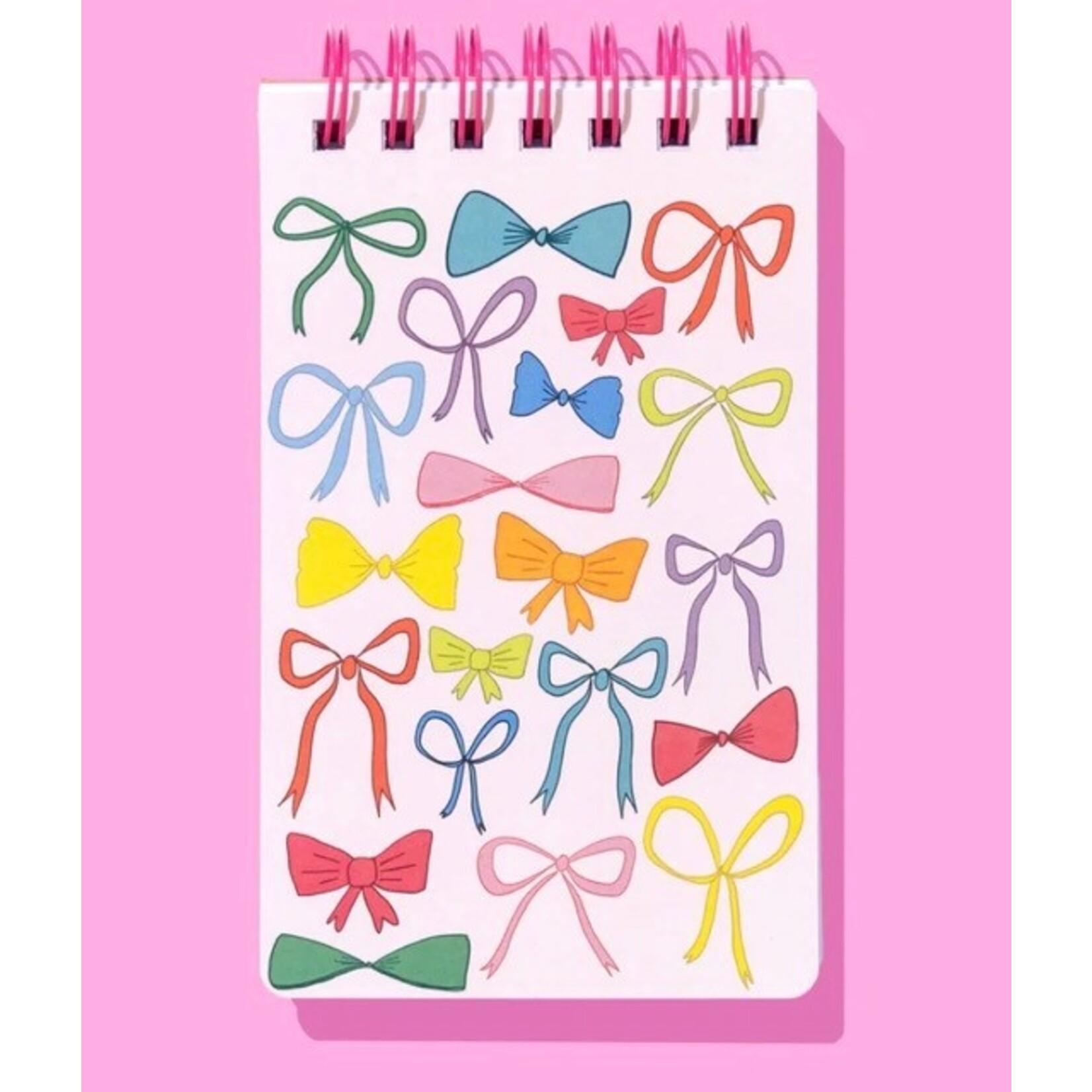 taylor elliott designs bow spiral top notebook