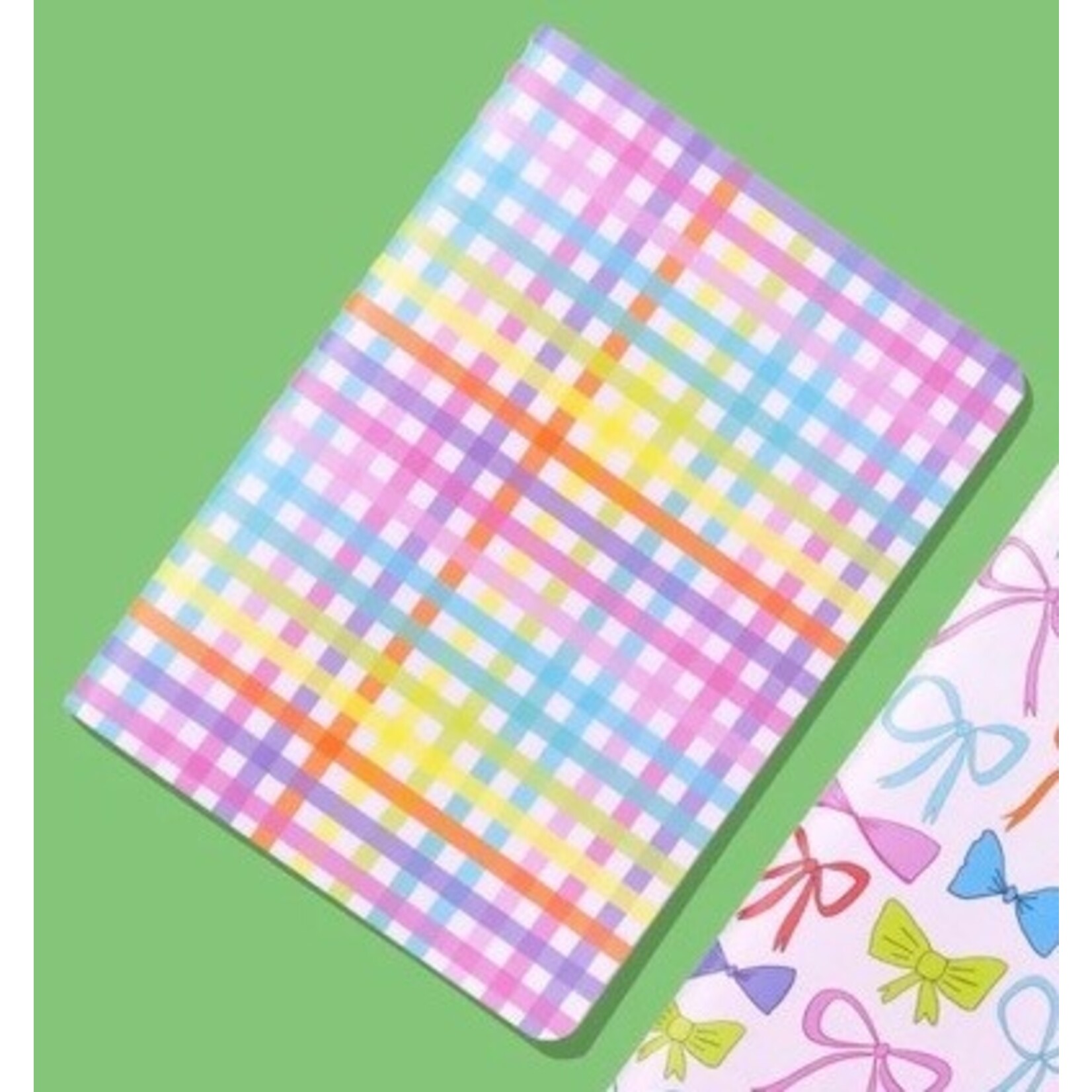 taylor elliott designs colorful stripes notebook