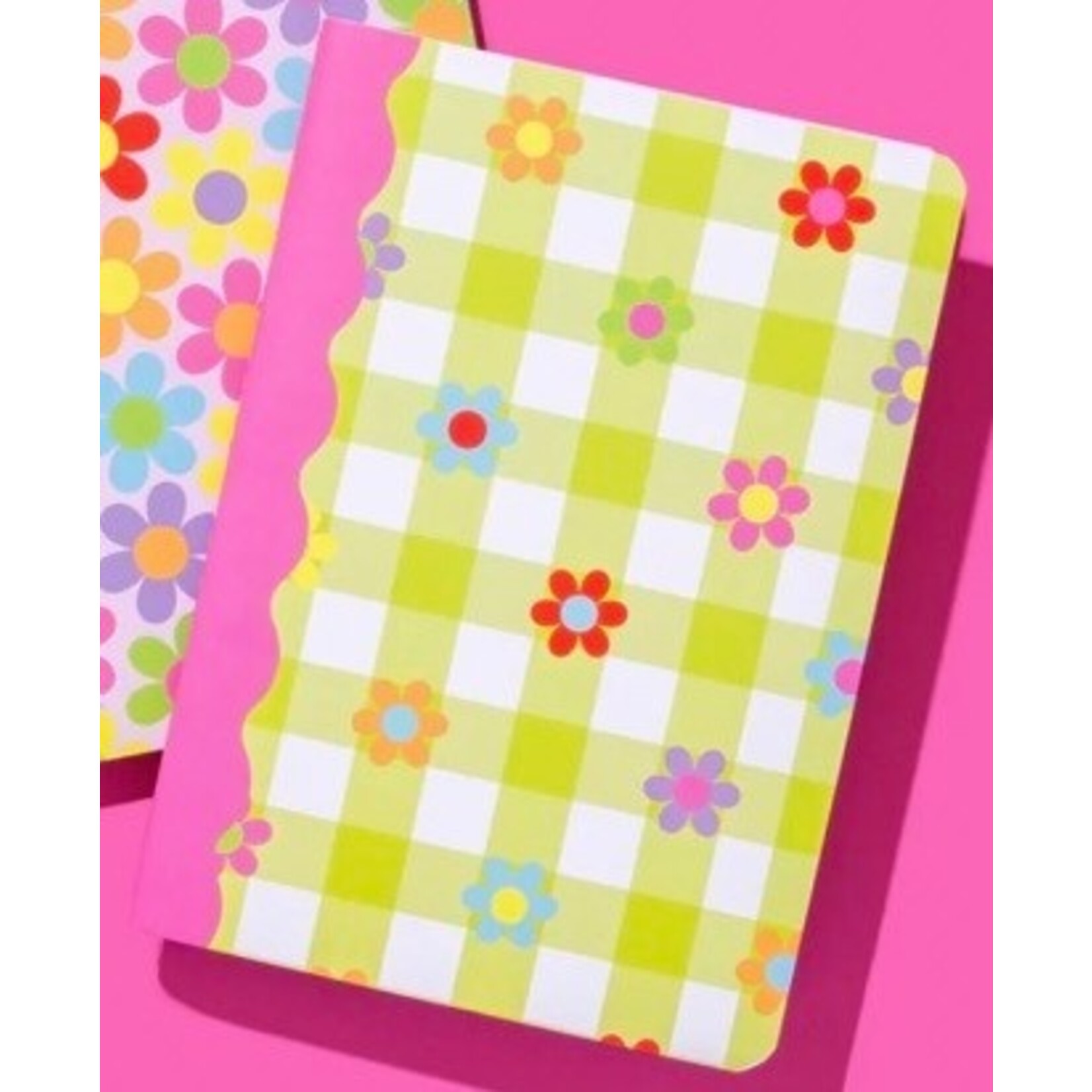 taylor elliott designs colorful flowers notebook