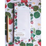 m. lynne designs strawberry patch market list notepad