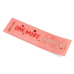 m. lynne designs one more chapter transparent bookmark