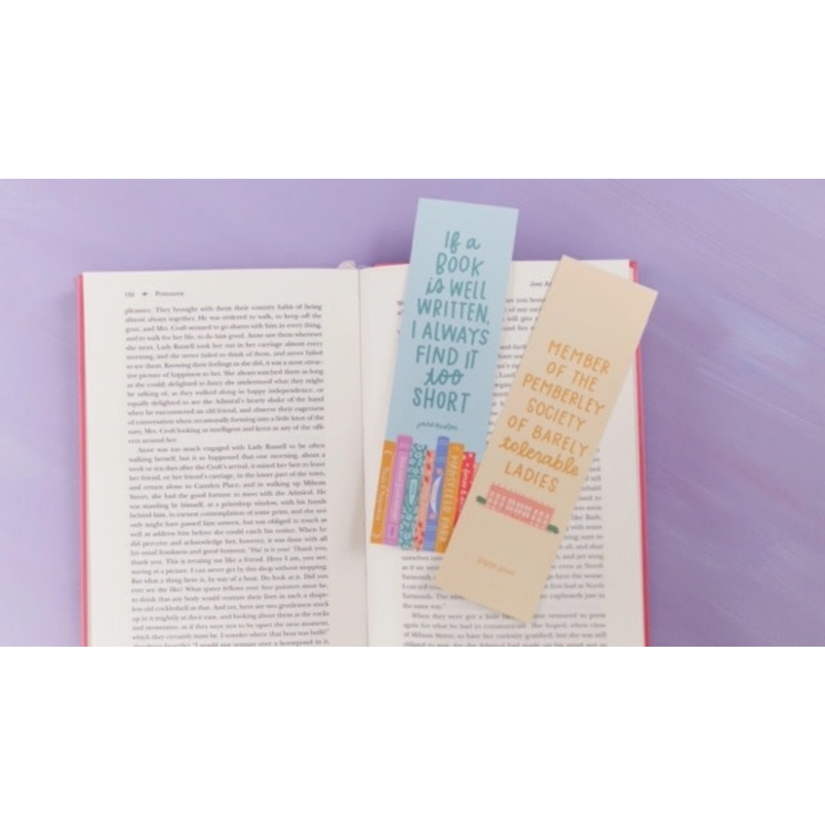 m. lynne designs jane austen bookmark