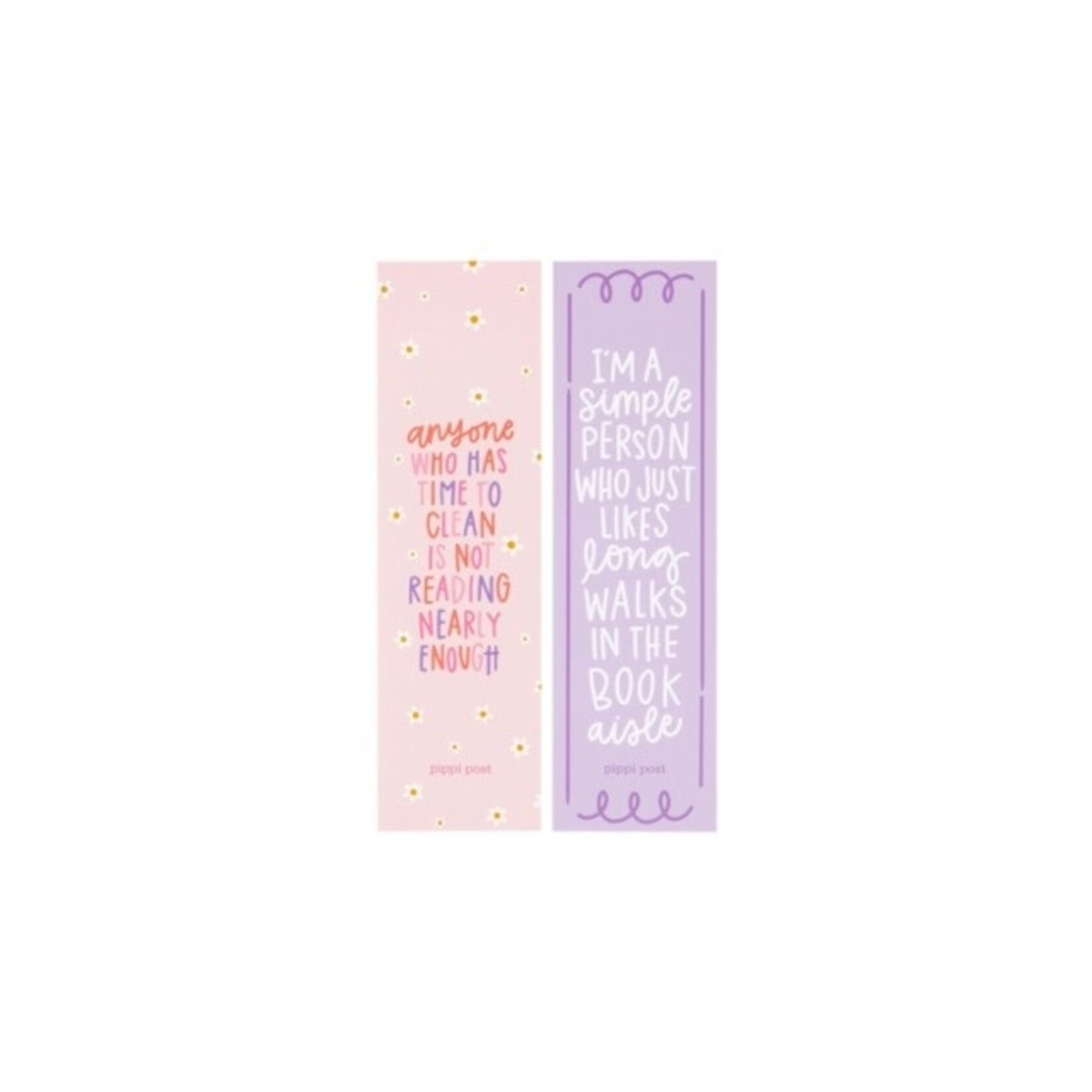 m. lynne designs long walks in the book aisle bookmark