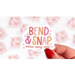 m. lynne designs bend & snap sticker