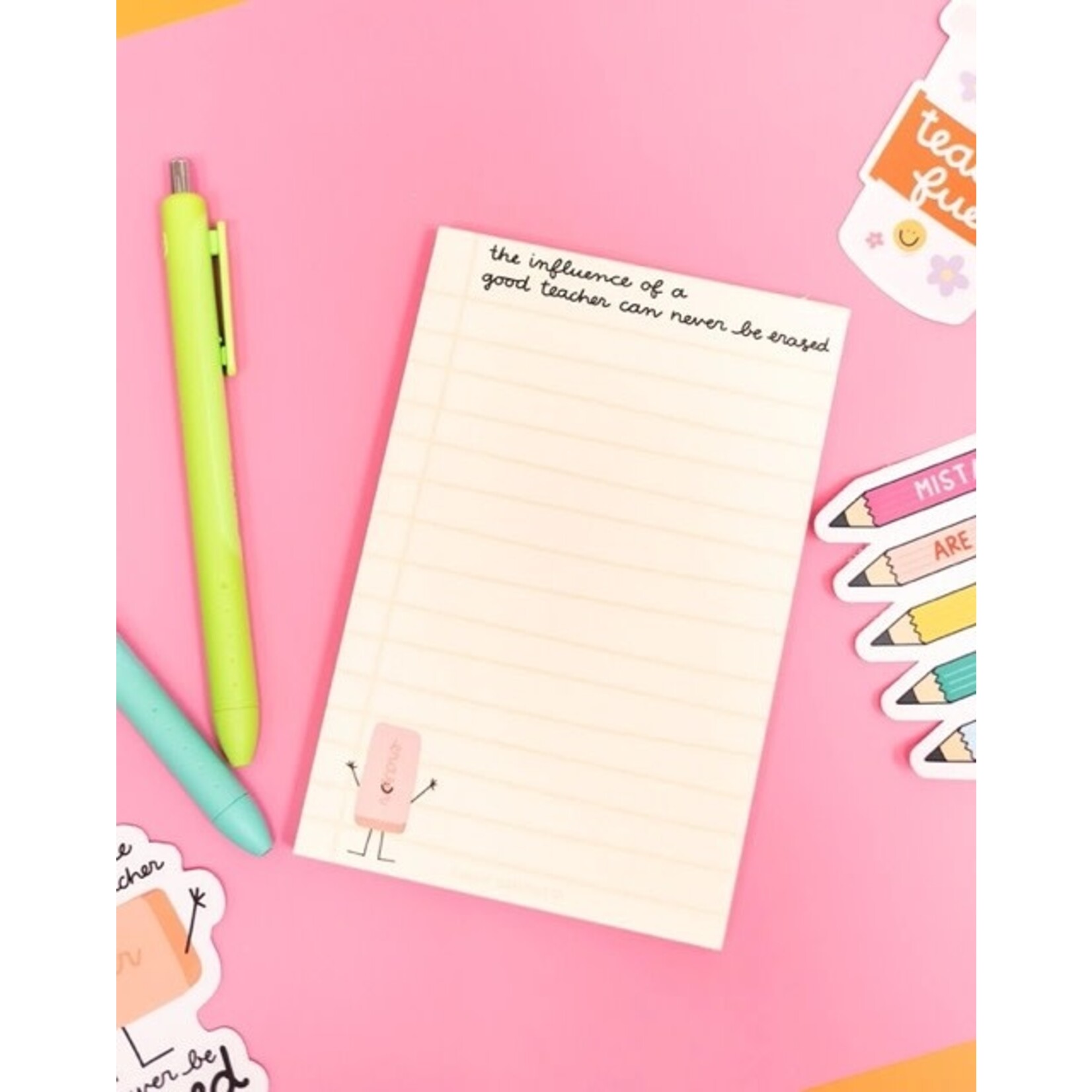 callie danielle influence of a good teacher notepad
