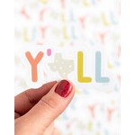 callie danielle texas y'all sticker