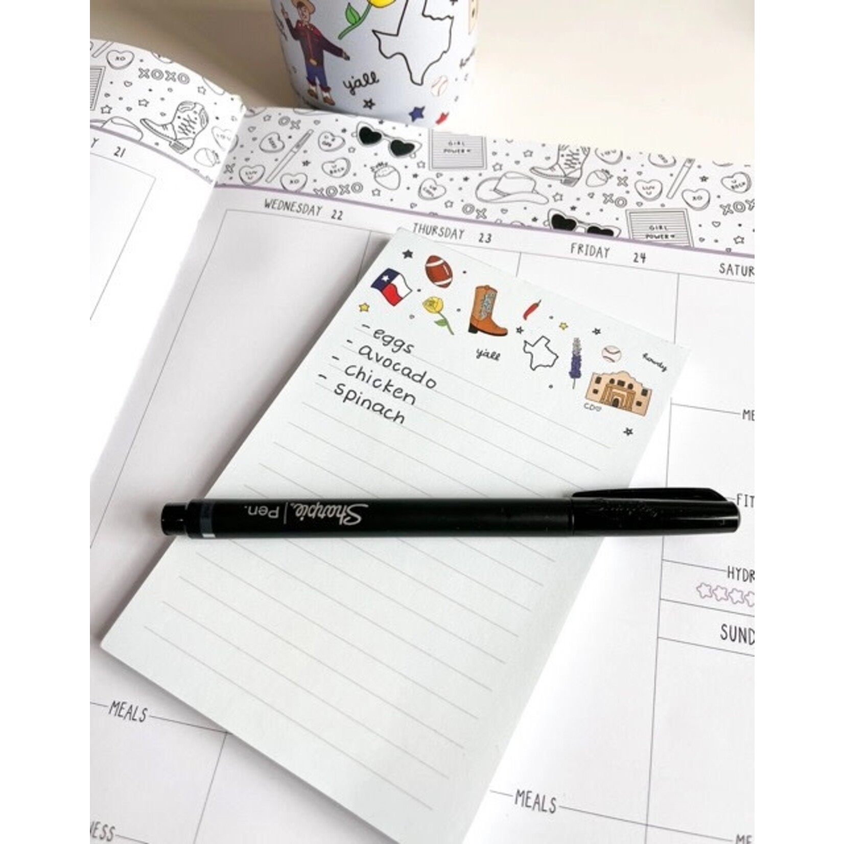 callie danielle texas icons notepad