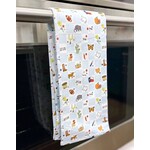 callie danielle texas checkerboard tea towel