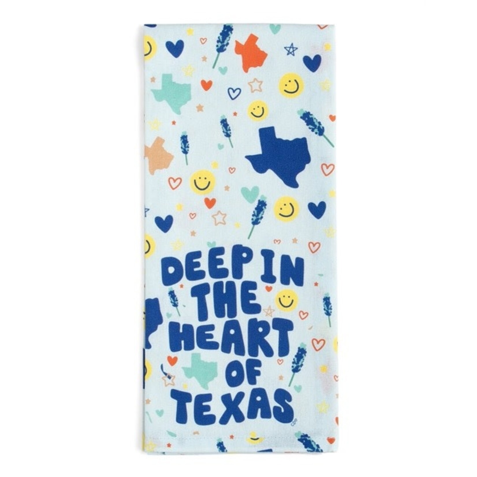 callie danielle deep in the heart of texas tea towel