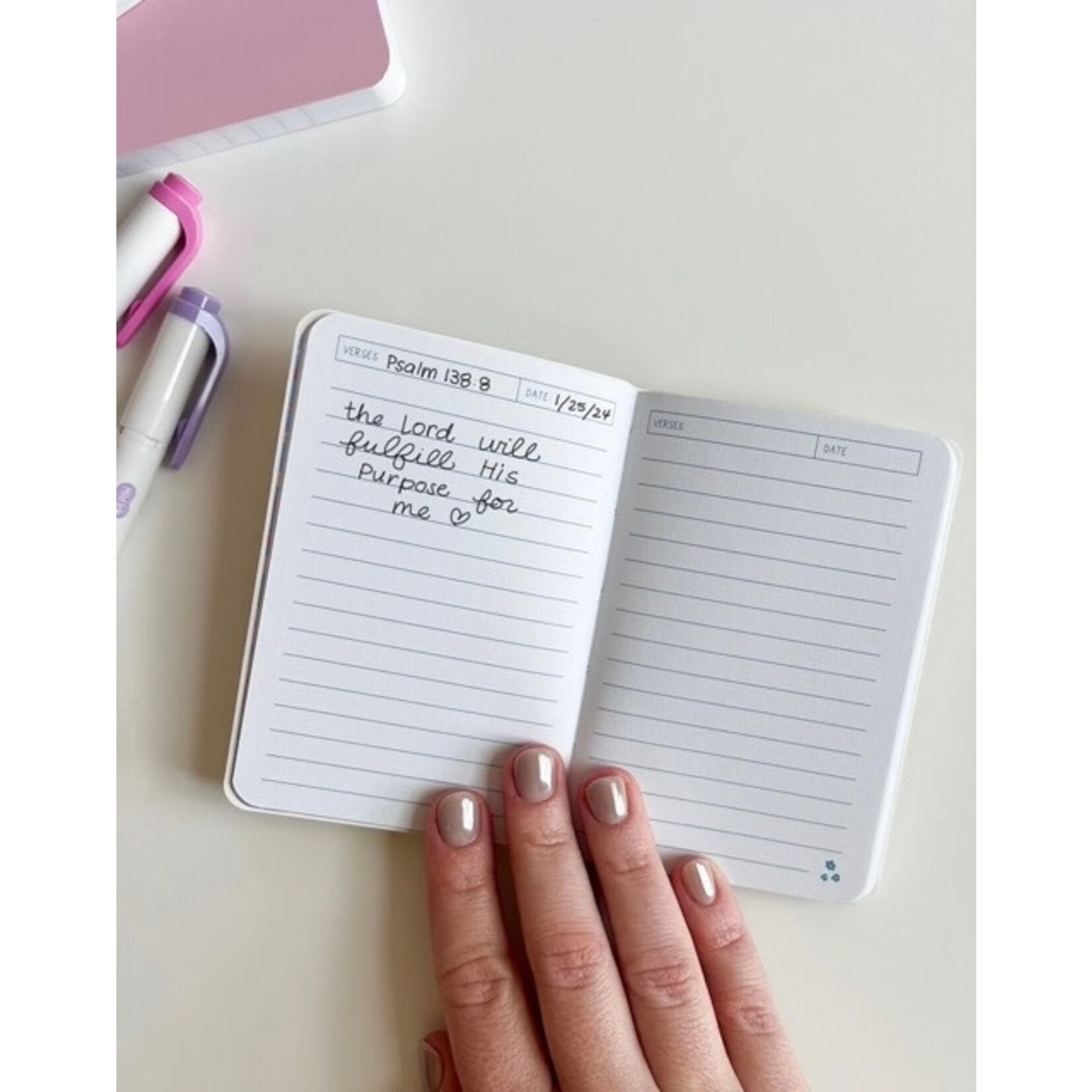 callie danielle little book of verses yellow journal book