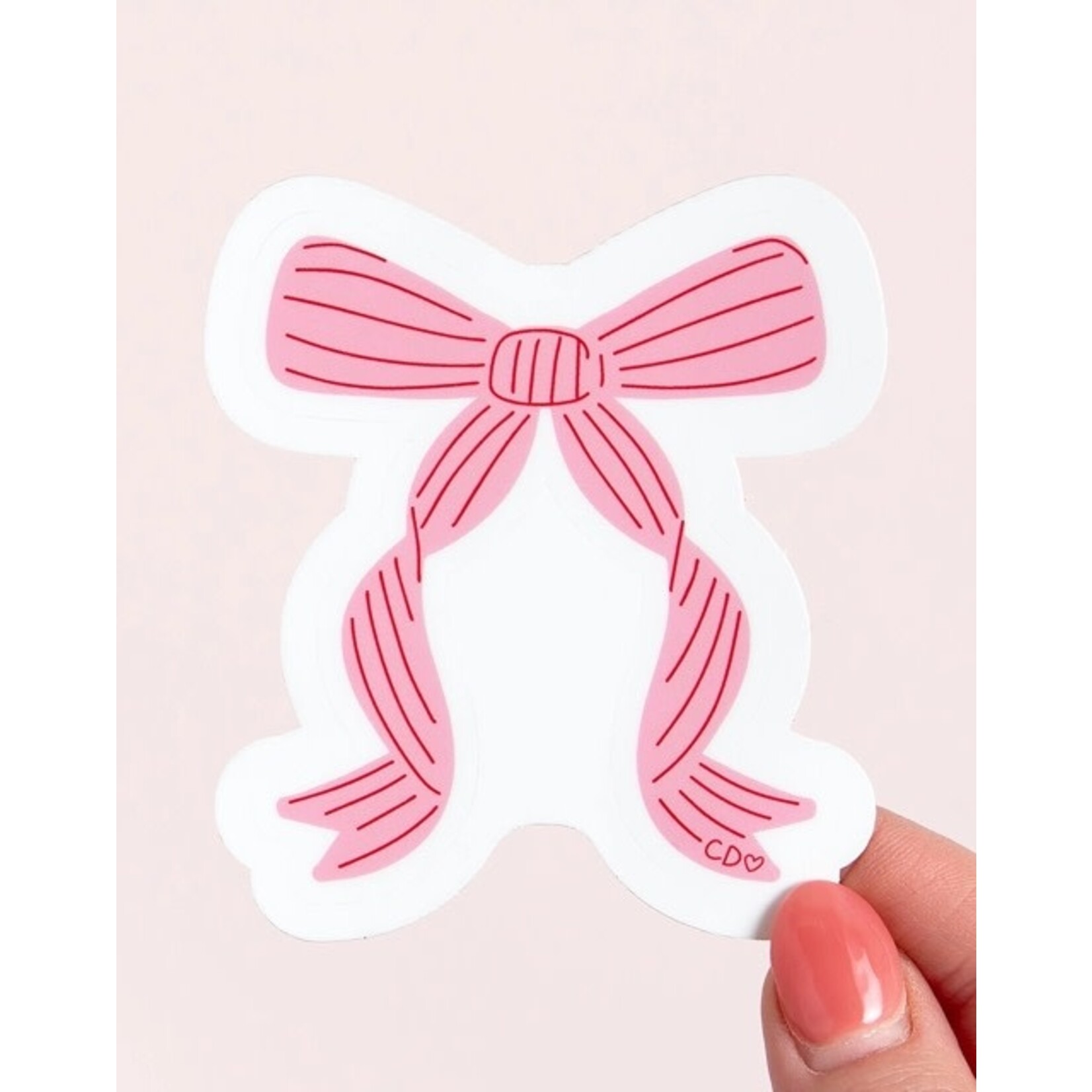 callie danielle bow decal sticker