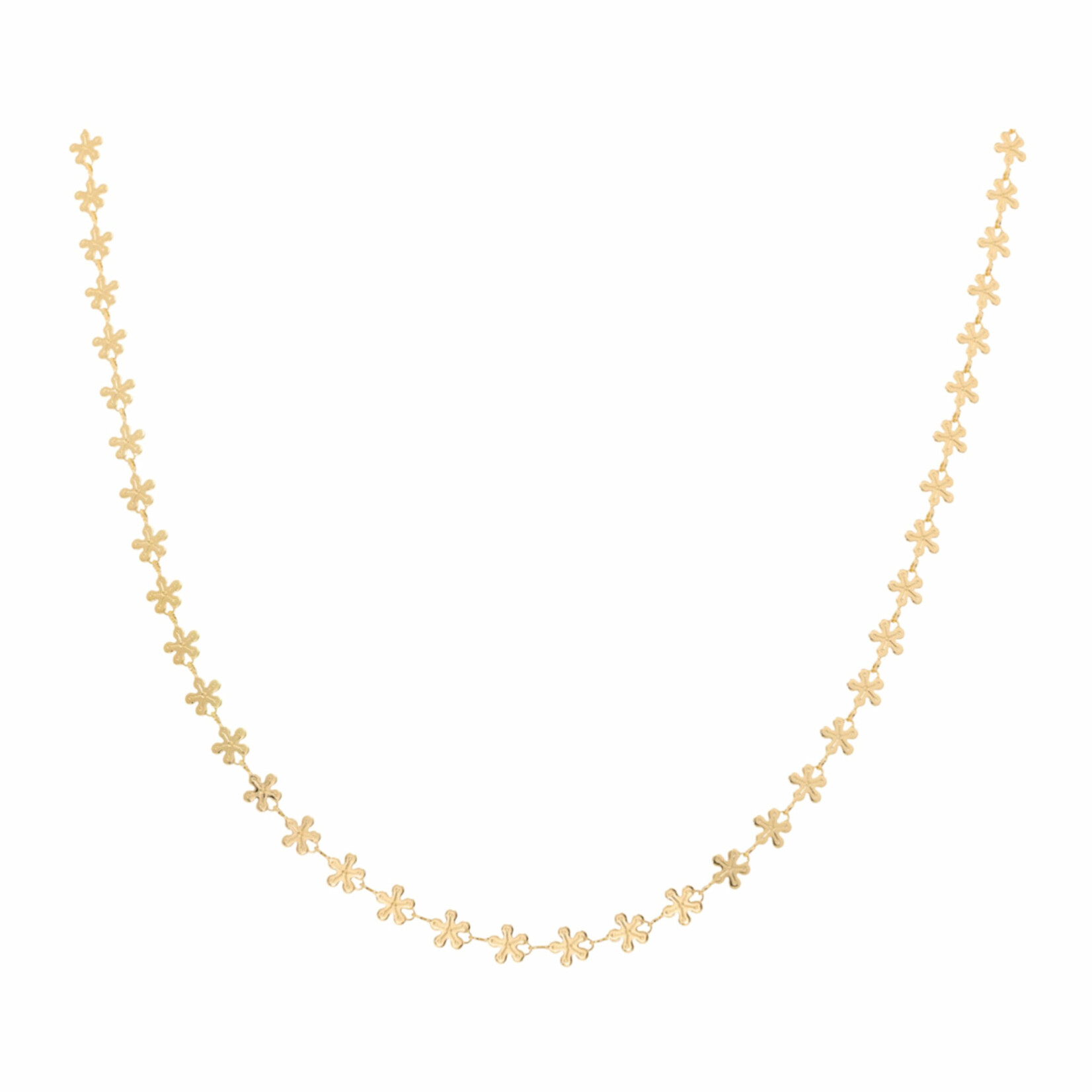 m. lynne designs flower chain necklace