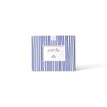 happy everything indigo skinny stripe rectangle frame