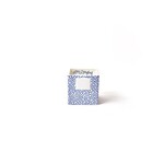 happy everything indigo small dot small nesting cube