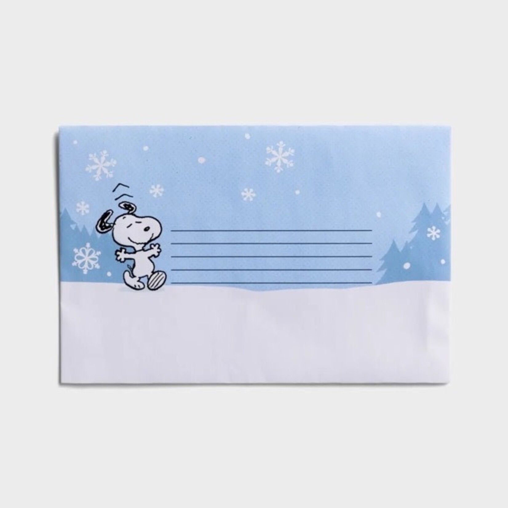 dayspring peanuts snoopy ice skating card