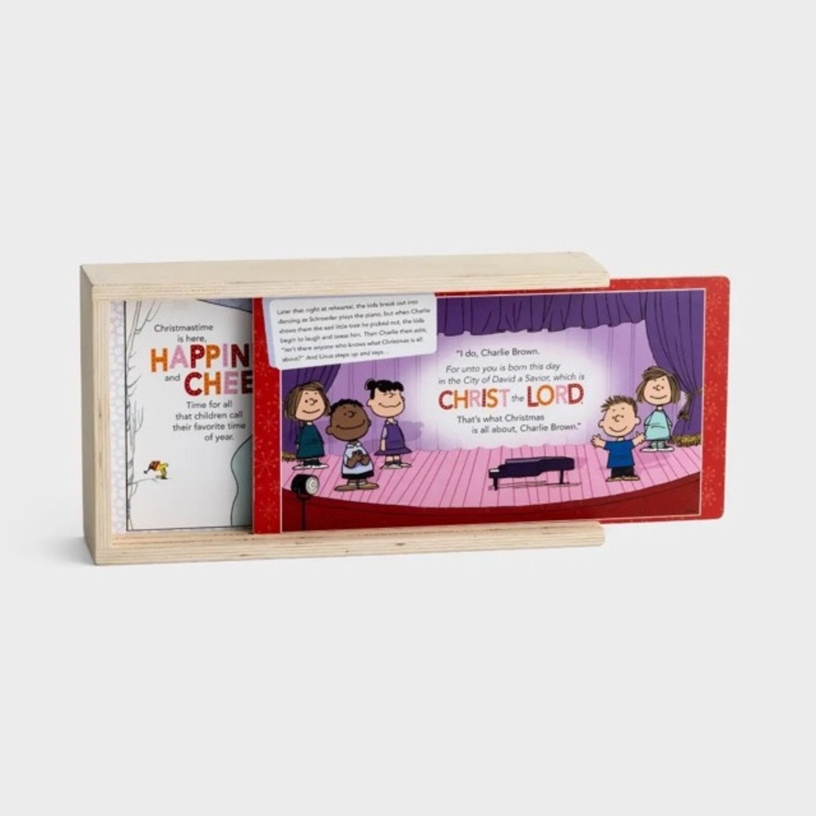 dayspring peanuts' a charlie brown christmas story box