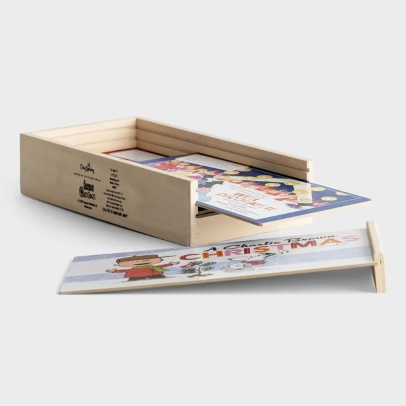 dayspring peanuts' a charlie brown christmas story box