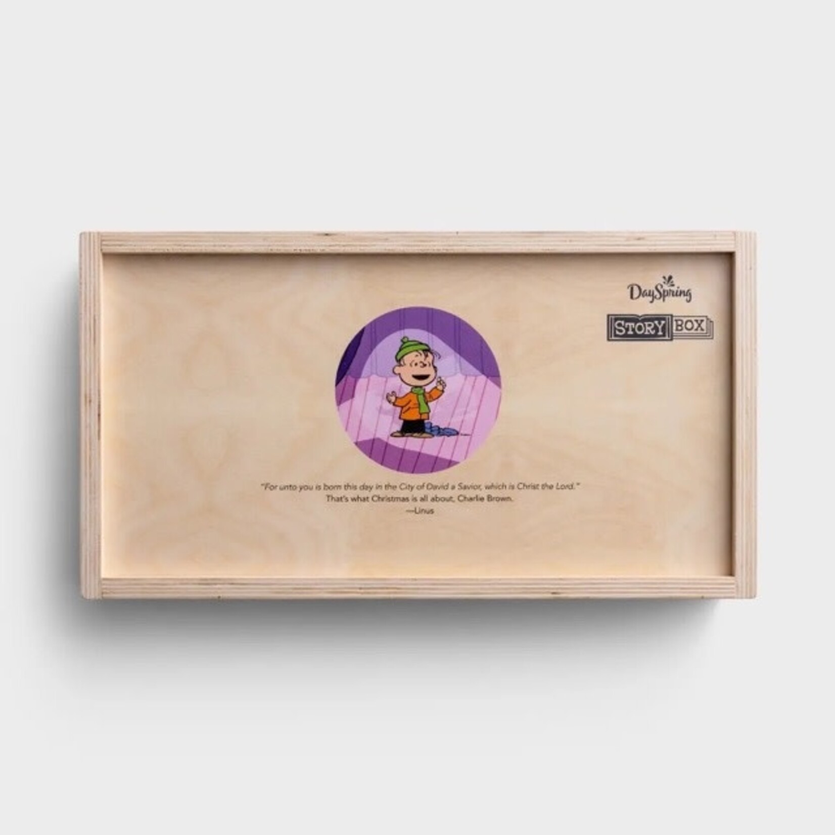 dayspring peanuts' a charlie brown christmas story box
