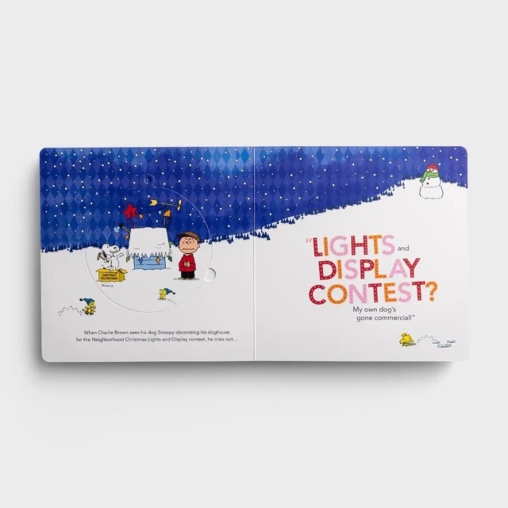 dayspring a charlie brown christmas advent ornament book
