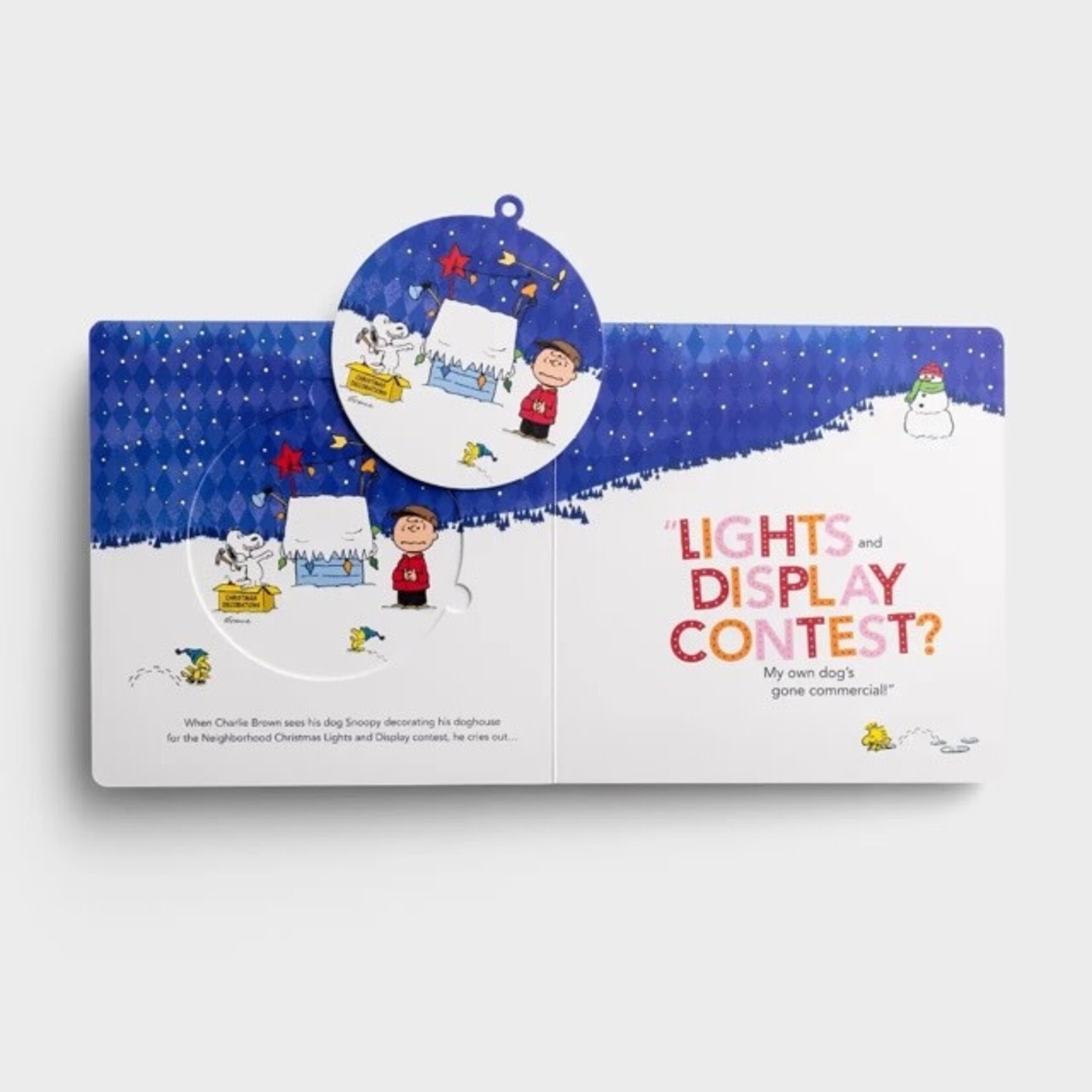 dayspring a charlie brown christmas advent ornament book