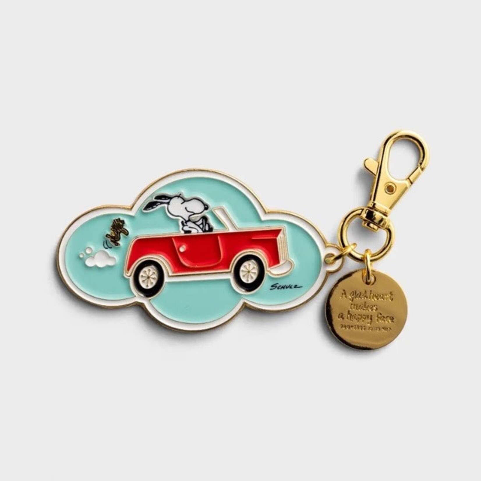 dayspring peanuts smile keychain