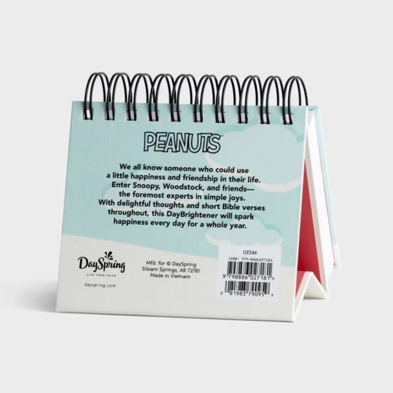 dayspring snoopy happiness calendar
