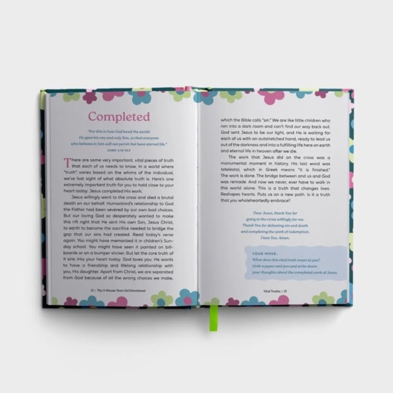 dayspring five minute teen girl devotional