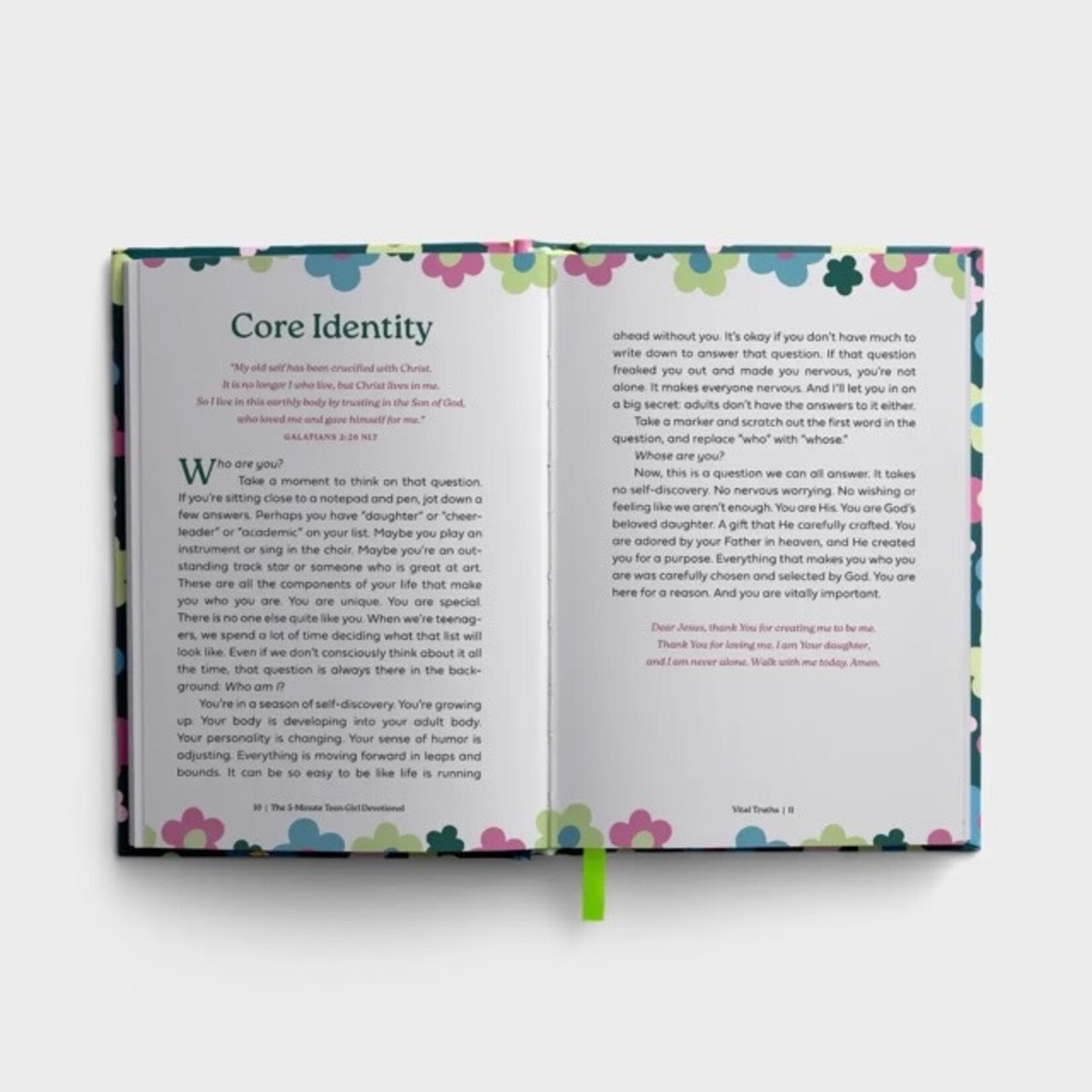 dayspring five minute teen girl devotional