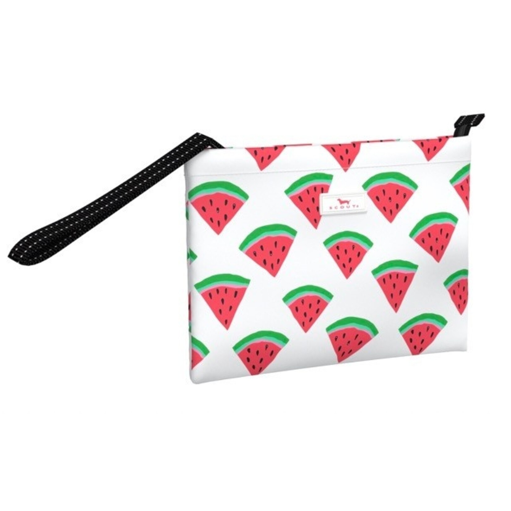 SCOUT Bags one in a melon cabana clutch