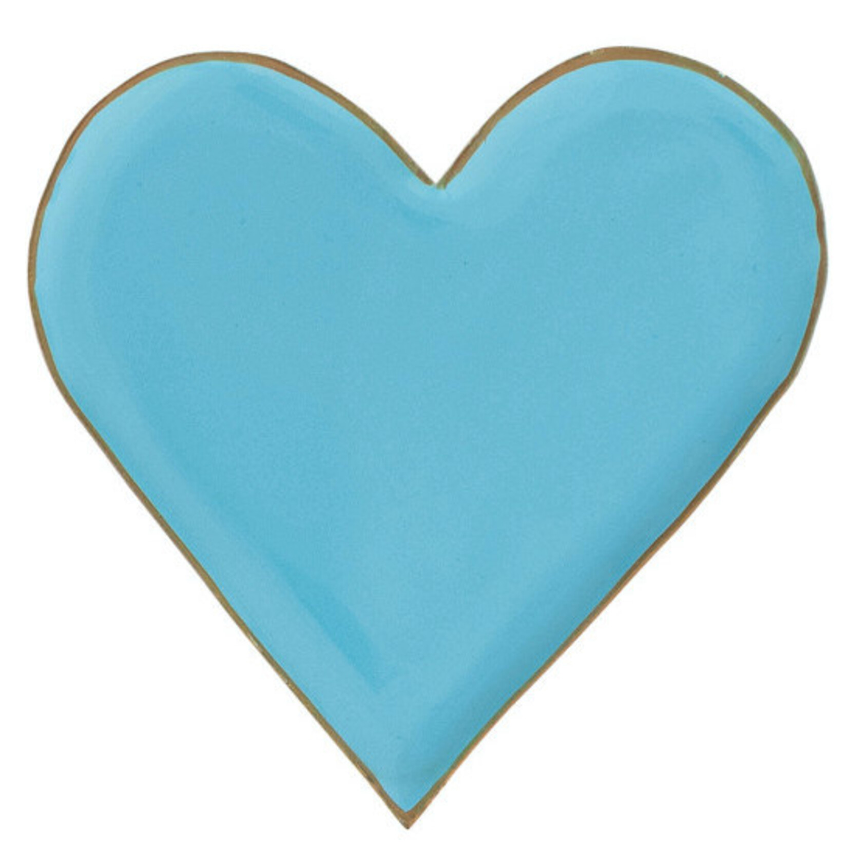 m. lynne designs enameled heart tray