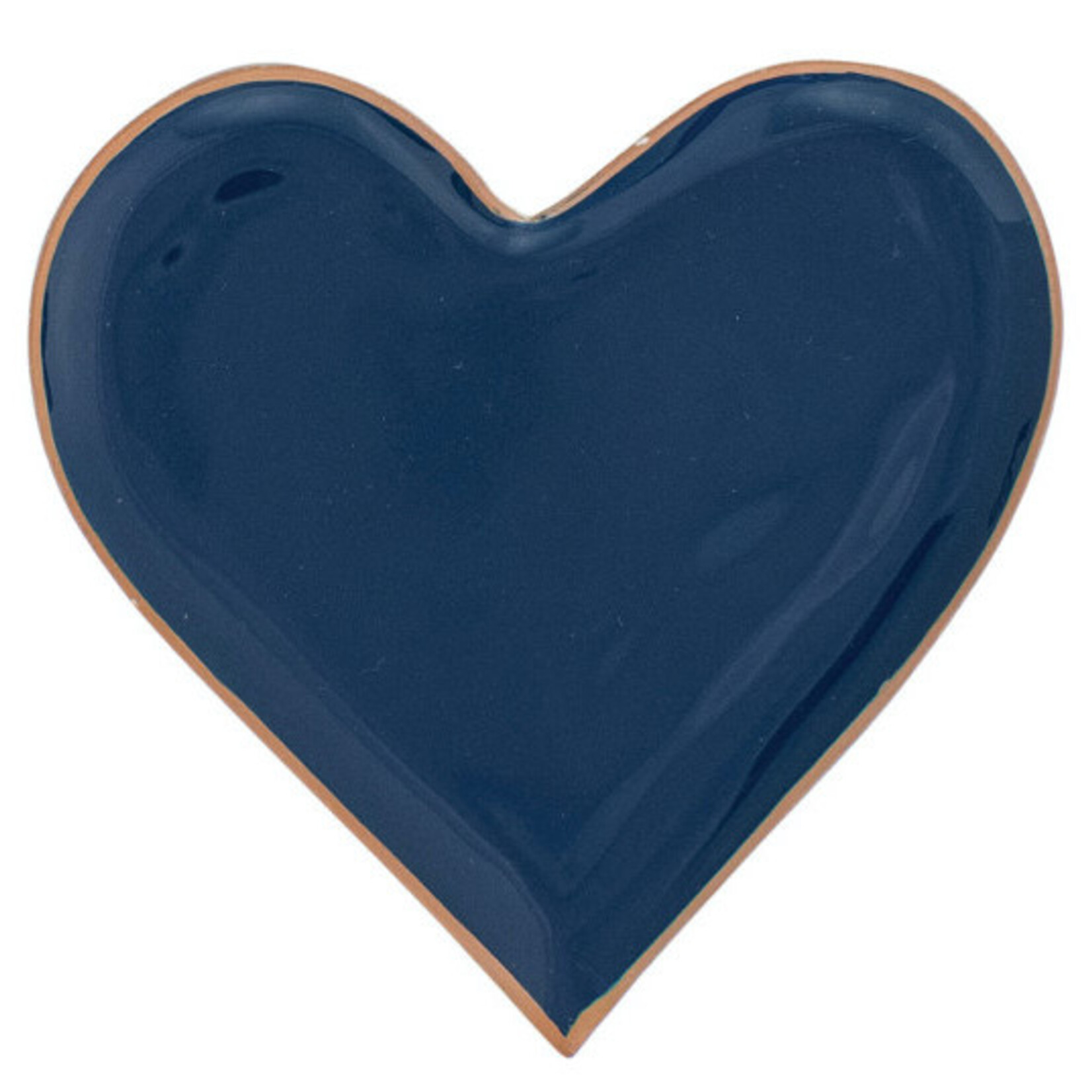 m. lynne designs enameled heart tray