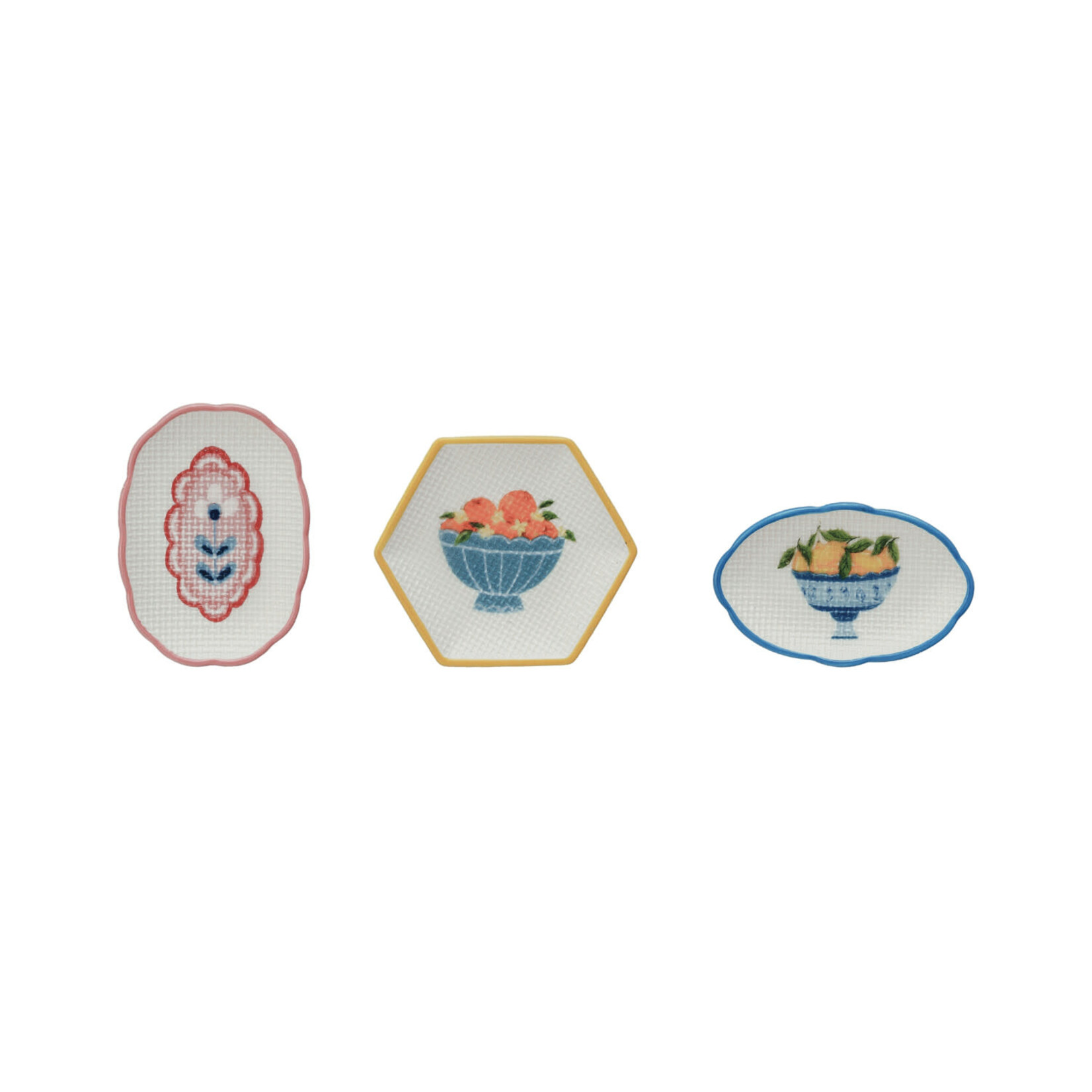 m. lynne designs colorful textured trinket dish