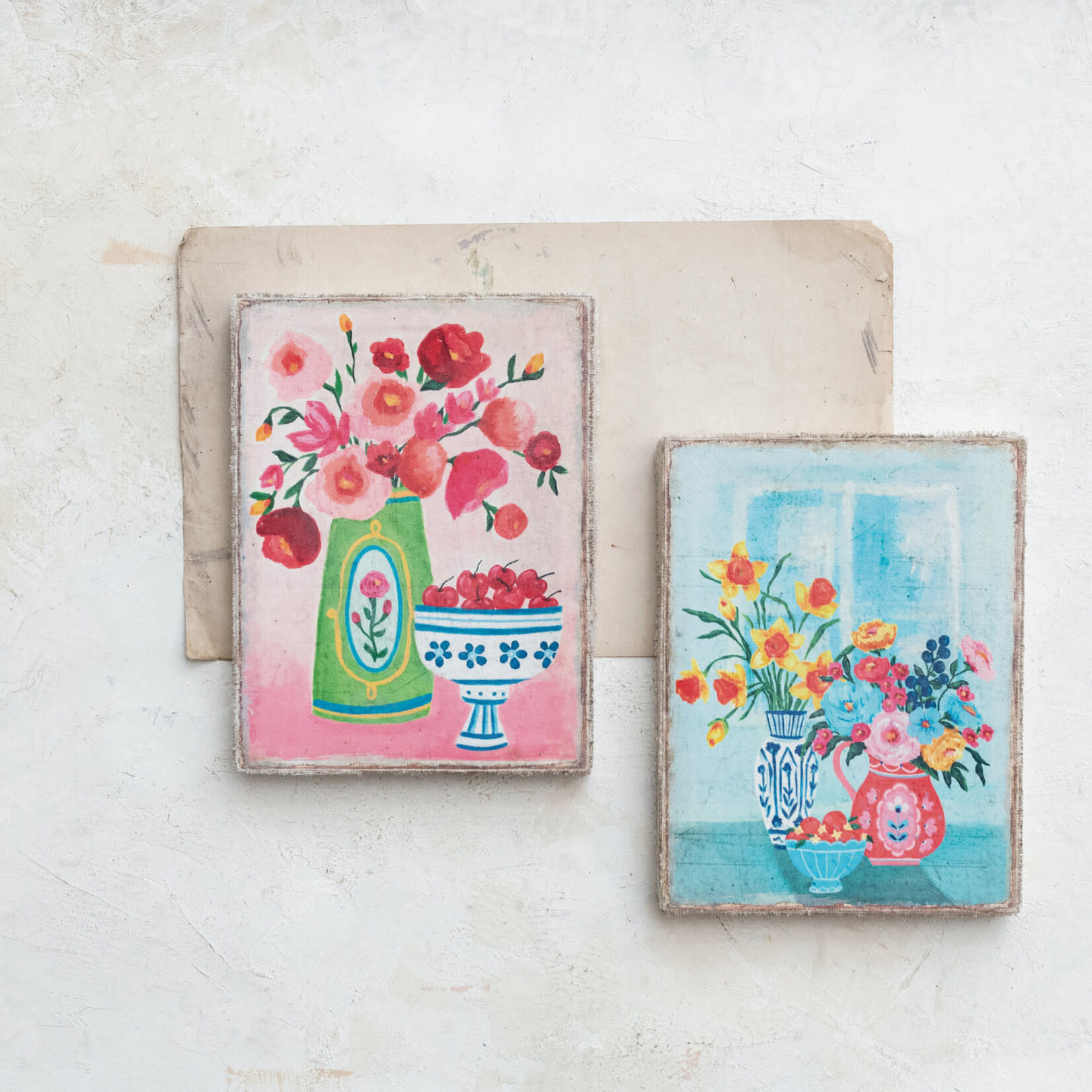 m. lynne designs floral artwork