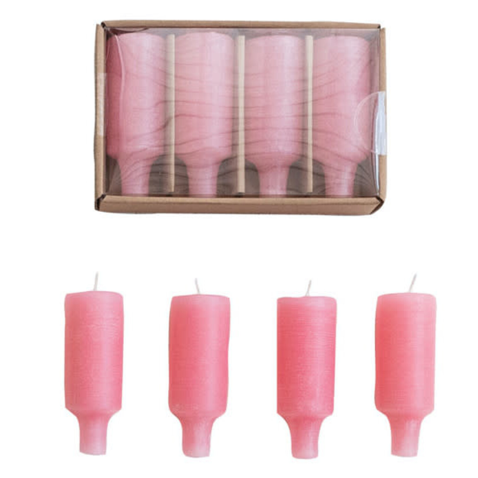m. lynne designs colorful bottle taper candles