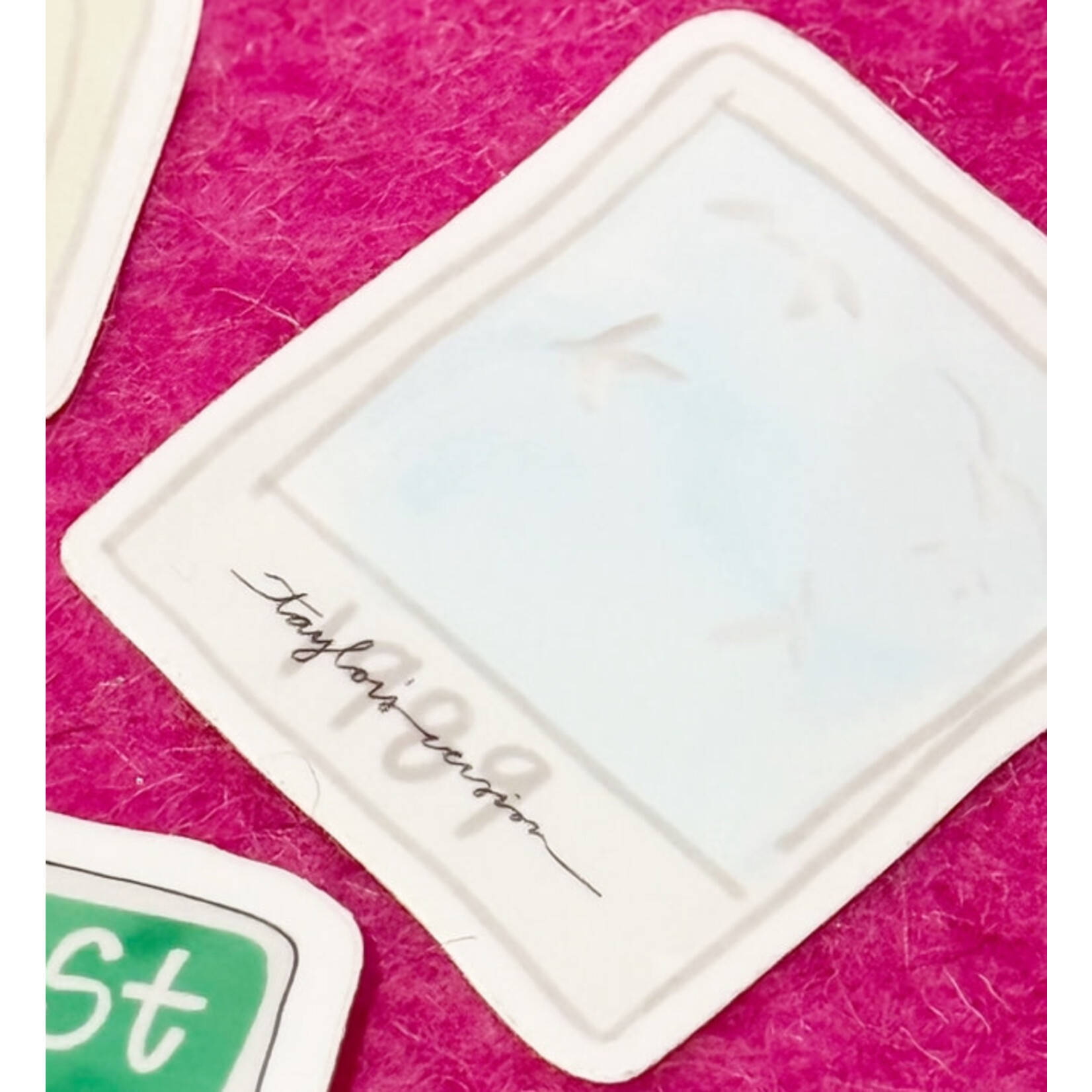 m. lynne designs 1989 taylor swift sticker