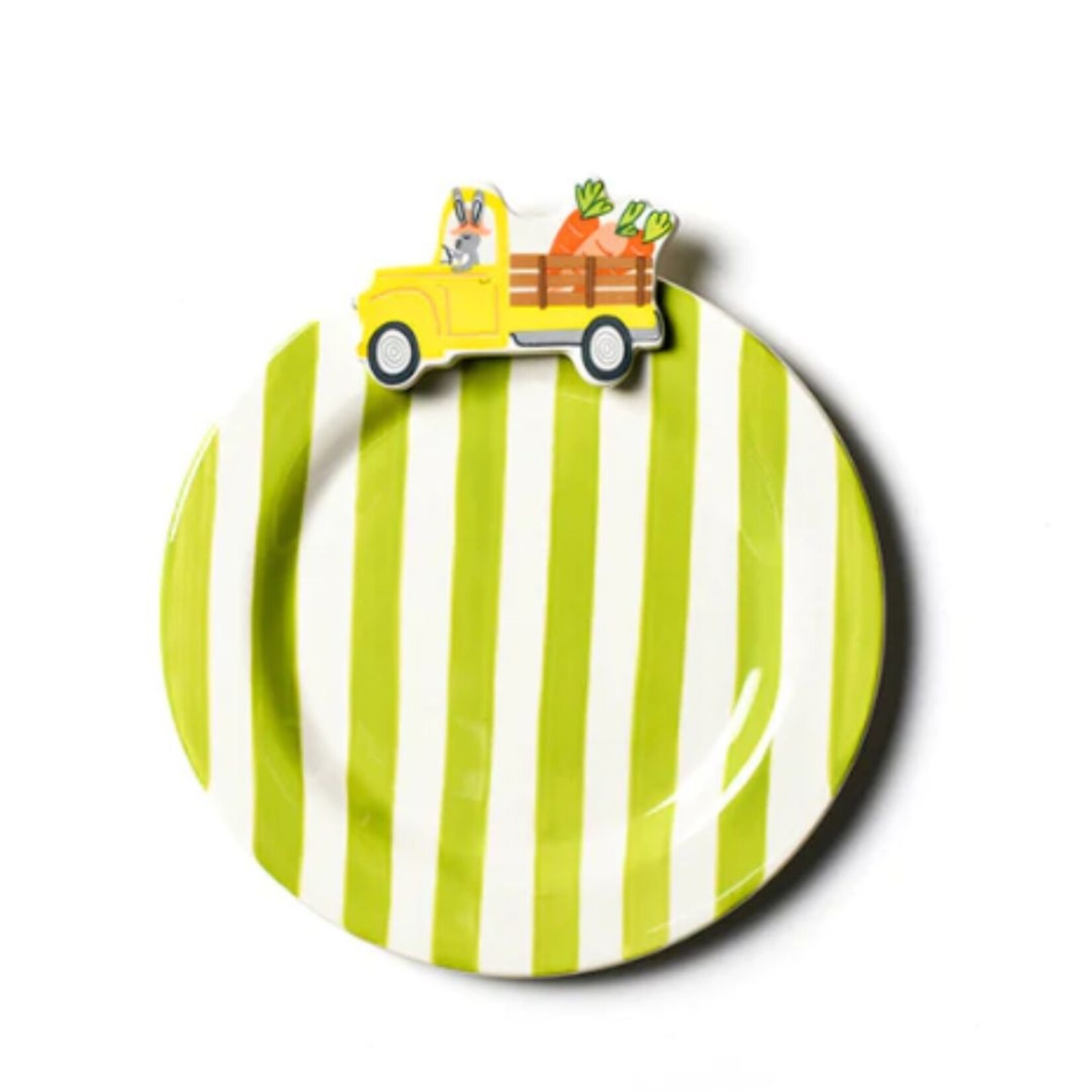 happy everything easter truck embellishment plate
