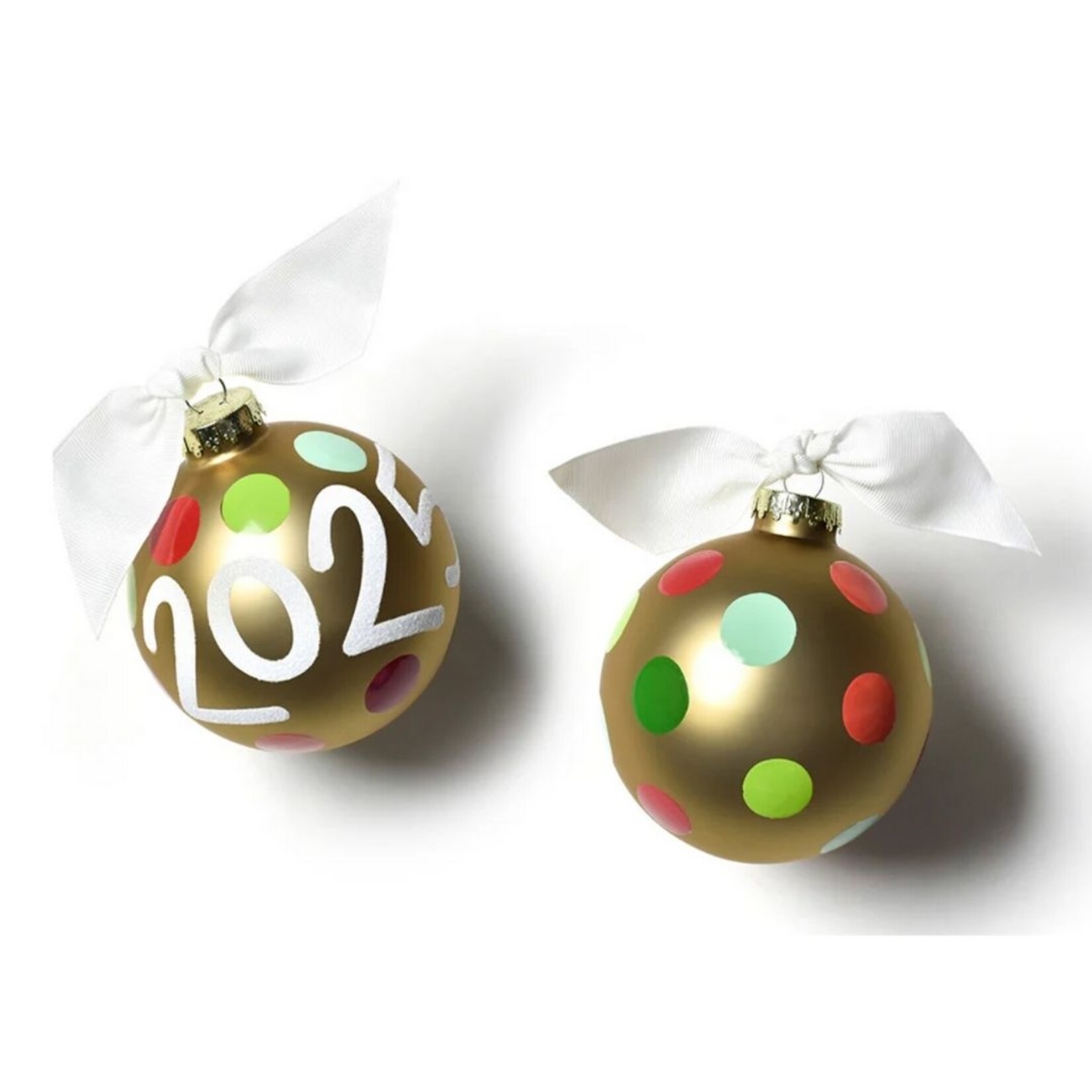 coton colors 2025 glass ornament